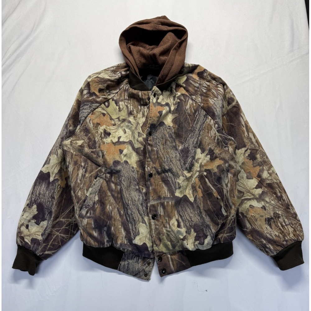 Westark Pro Outdoors Hunting‎ Jacket Mens XL Brown Realtree Camo Quilt Lined